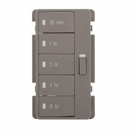 Eaton Wiring Faceplate Color Change Kit 4 for Hour Timer, Gray