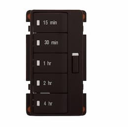 Faceplate Color Change Kit 5 for Hour Timer, Brown