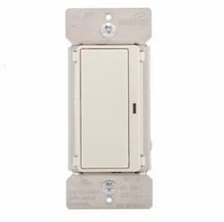 Accessory Switch, Z-Wave, 3-Way, Light Almond