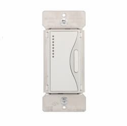 3-Way Z-Wave Dimmer w/ LED Light Display, Multi-Location, White Satin