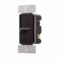 1200/1660W Slide Dimmer, Single Pole, 120/277V, Brown