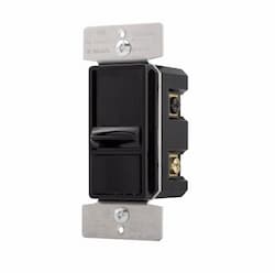 1200/1660W 0-10V Slide Dimmer, Single Pole, 120/277V, Black