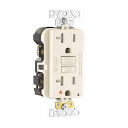 20 Amp TR Isolated Ground GFCI Duplex Receptacle, #14-10, 125V, Orange