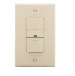 600W Sensor Switch, Vacancy, 450 sq ft. Range, Ivory