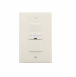 1000W Sensor Switch w/ Nightlight, Vacancy, 1000 sq ft. Range, Almond