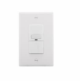 1000W Sensor Switch w/ Nightlight, Vacancy, 1000 sq ft. Range, White