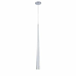 36-in 50W Conical Pendant, GU10, DIM, 120V, Chrome