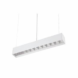 25-in 432W Linear Pendant, 120V, 1800 lm, 3500K, White