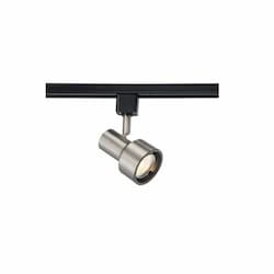 50W GU10 Torch Shaped Track Light, GU10, 120V, Black/Nickel