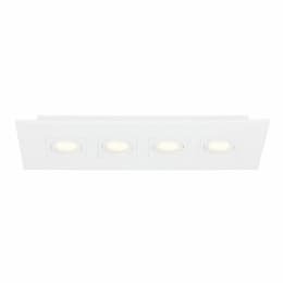 36.8W Venue 4-Light Linear Surface Mount, 120V, 2600 lm, White