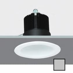 4-in 45W Non-IC Recessed Remodel Housing, 120V, 3000 lm, 3000K WHT/CHR