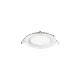 4-in 9W Round Baffle Recessed LED, 580 lm, 120V, 3000K, White