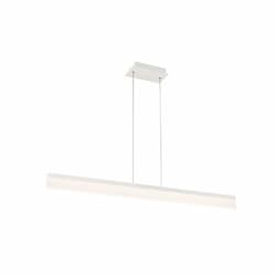 Eurofase 47-in 32W Linear Pendant, 120V, 2330 lm, 3000K, White