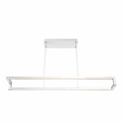 47.25-in 39W LED Linear Chandelier, Dimmable, 3120 lm, 120V, 3000K