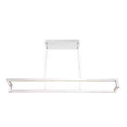 47.25-in 39W LED Linear Chandelier, Dimmable, 3120 lm, 120V, 3000K