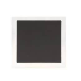 8.75-in 13W LED Square Wall Mount, 750 lm, 120V, 3000K