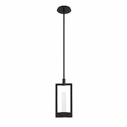 7-in 7W Rectangular LED Pendant, Dim, 205 lm, 120V, 3000K