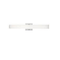 24-in 24W LED Wall Sconce, Dim, 1400 lm, 120V, 3000K, Aluminum