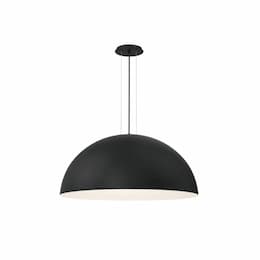 36-in 180W LED Pendant Light, 3375 lm, 120V, 3000K, Black/White