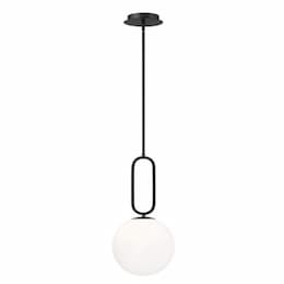 10-in 60W Prospect Pendant Light, 800 lm, 120V, 3000K, Black