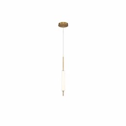 26-in 30W Clayton LED Chandelier, 1800 lm, 120V, 3000K, Gold