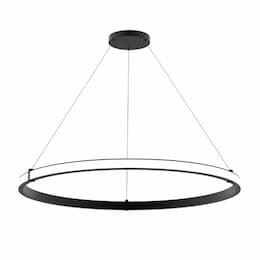 48-in 70W LED Chandelier, Outward, Dim, 2150 lm, 120V, 3000K