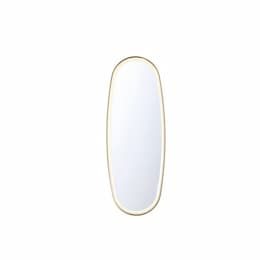 47-in 26W LED Mirror, Dim, 3200 lm, 120V, CCT Select, Gold