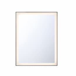 36-in 55W LED Mirror, Dim, 3200 lm, 120V, CCT Select, Gold