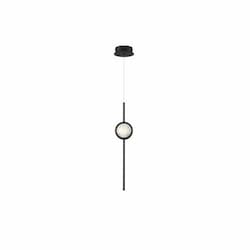 23-in 7W LED Pendant, Dim, 120V, 340 lm, 3000K, Black