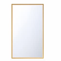 Eurofase 54-in 71W LED Mirror, Dim, 120V, 3470 lm, CCT Selectable, Gold