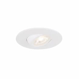 2-in 5W Midway LED w/ Trim, R, GIM, 415 lm, 120V, Selectable CCT, BK