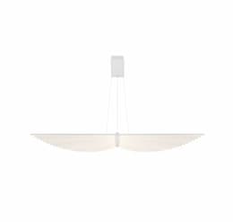 59-in 100W Seraph LED Chandelier, 2059 lm, 120V, 3000K, White