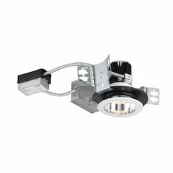 4-in 25W LED Downlight, Frame-in, Dim, 120V, 2000 lm, CCT Selectable