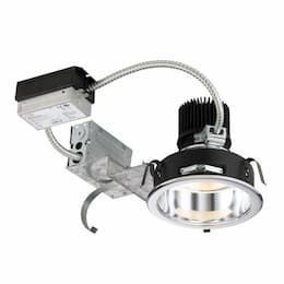 6-in 25W LED Downlight, Remodel, Dim, 120V, 2000 lm, CCT Select