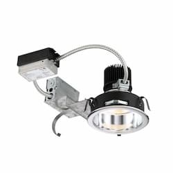 8-in 38W LED Downlight, Remodel, Dim, 120V, 3000 lm, CCT Select