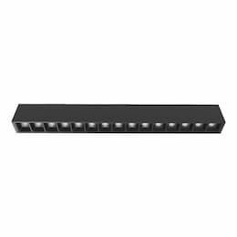 Eurofase 12-ft x 12-ft 320W Construct Trimmed Recessed Mount Kit, Square, Black