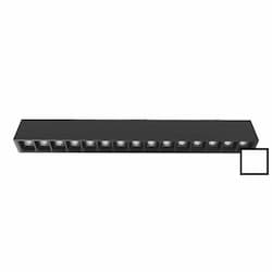 Eurofase 6-ft x 6-ft 160W Construct Trimmed Recessed Mount Kit, Square, White