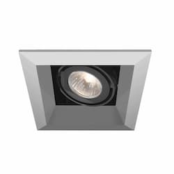 50W Recessed Light w/ Trim, 1-Light, GU10, 120V, Platinum/Black