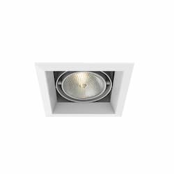 75W Recessed Light w/ Trim, 1-Light, PAR30, 120V, White/White