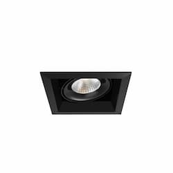 7-in 26W LED Recessed Downlight, Flood, Dim, 120V, 2500 lm, 3000K, BLK