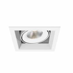 7-in 26W LED Recessed Downlight, Flood, Dim, 120V, 2500 lm, 3000K, WH