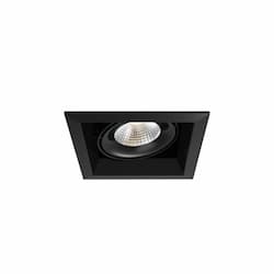 7-in 26W LED Recessed Downlight, Wide, Dim, 120V, 2500 lm, 3000K, BLK