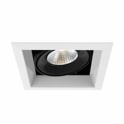 7-in 26W LED Recessed Downlight, Wide, Dim, 120V, 2500 lm, 3000K, WH