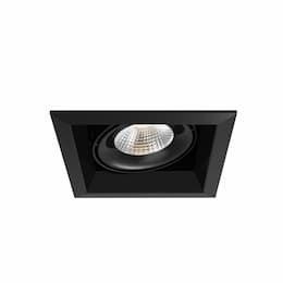 7-in 26W LED Recessed Downlight, Flood, Dim, 120V, 2500 lm, 3500K, BLK