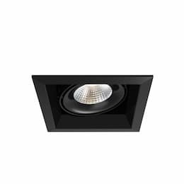 7-in 26W LED Recessed Downlight, Flood, Dim, 120V, 2500 lm, 4000K, BLK