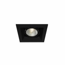 50W Recessed Light w/ Trim, 1-Light, PAR20, 120V, Black/Black