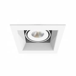 6.5-in 15W Recessed Downlight, Flood, Dim, 120V, 1290 lm, 4000K, WH