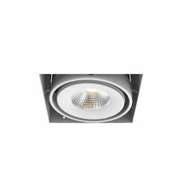 4-in 15W Recessed Downlight, 1-Light, Flood, 120V, 1290 lm, 3000K, WHT