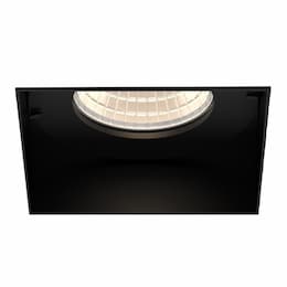 15W Tango LED w/o Trim, Square, 1-Light, Wide, 120V-277V, 30K, BLK, SP