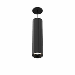 18-in 13W Whiskey Pendant Light, B, Wide, 120V-277V, 30K, BLK/BLK, CL